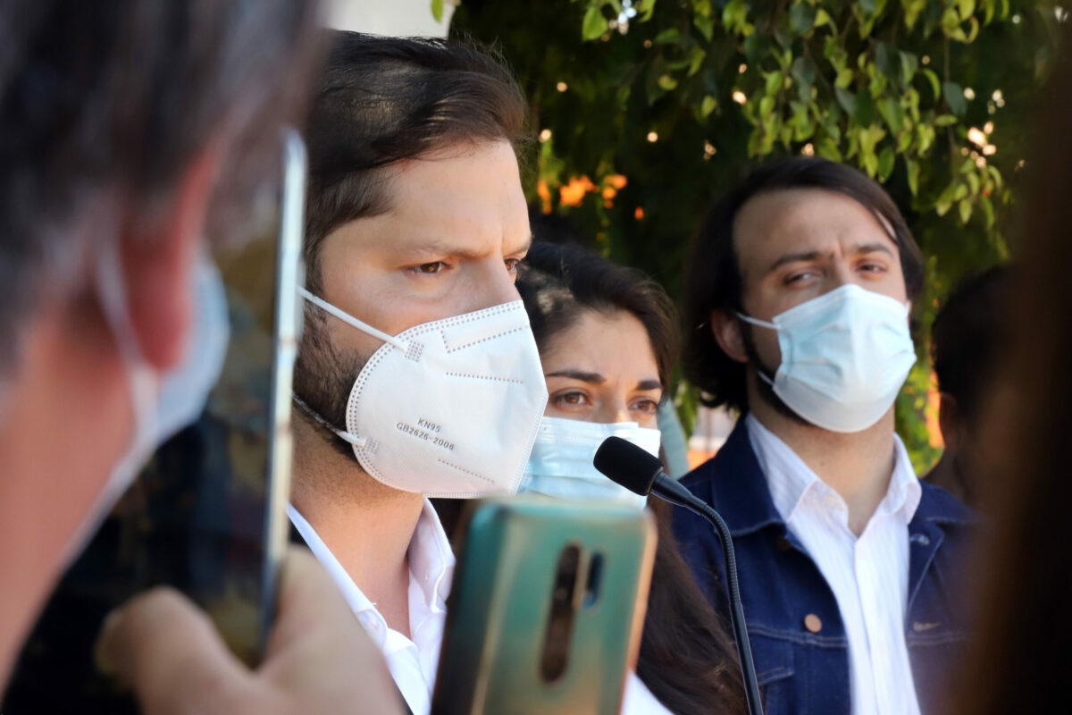 Gabriel Boric y Jorge Sharp