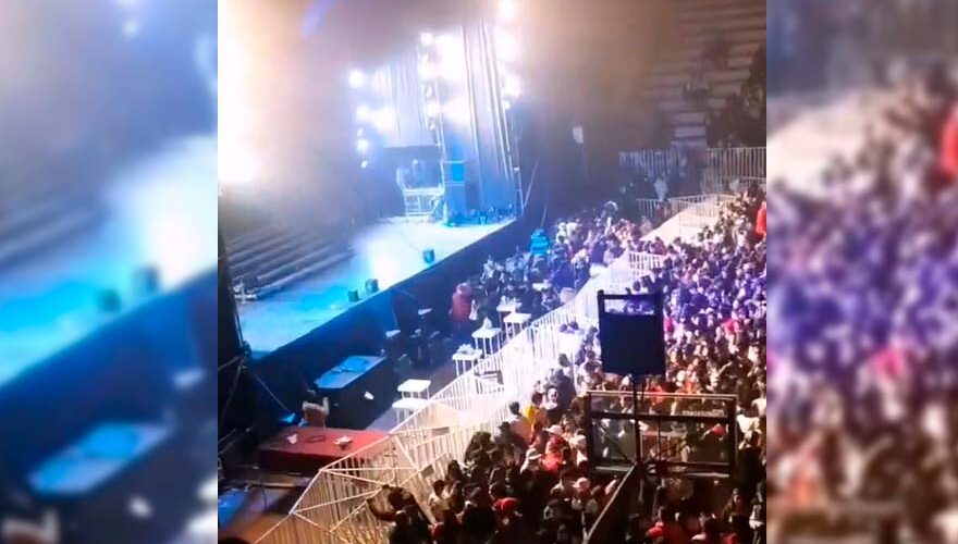VIDEO. Anuel AA no llegó a concierto en Antofagasta causando molestia