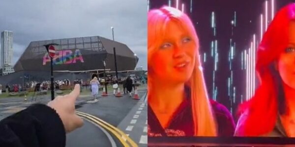 Video de concierto de ABBA en forma de holograma