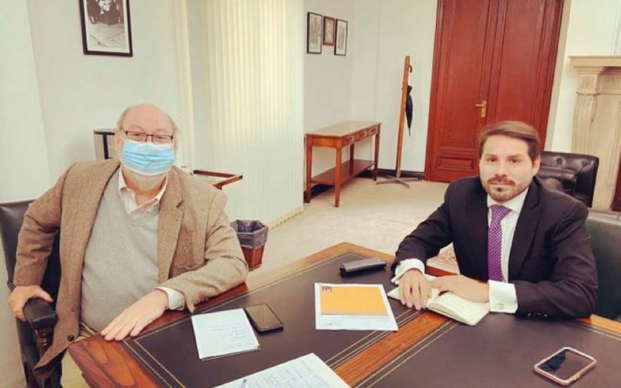 Pancho Malo lideró reunión con el Servel con dura exigencia