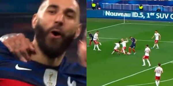 VIDEO. El golazo de Benzema por Francia que rompió las redes