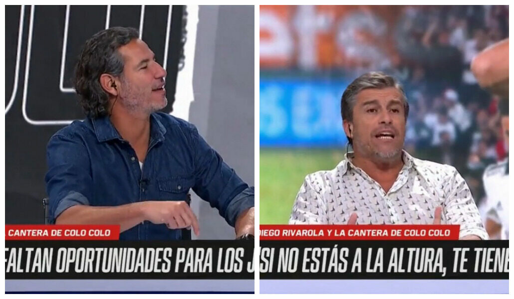 Montaje con pantallazos de discusión entre dante Poli y Fernando Solabarrieta