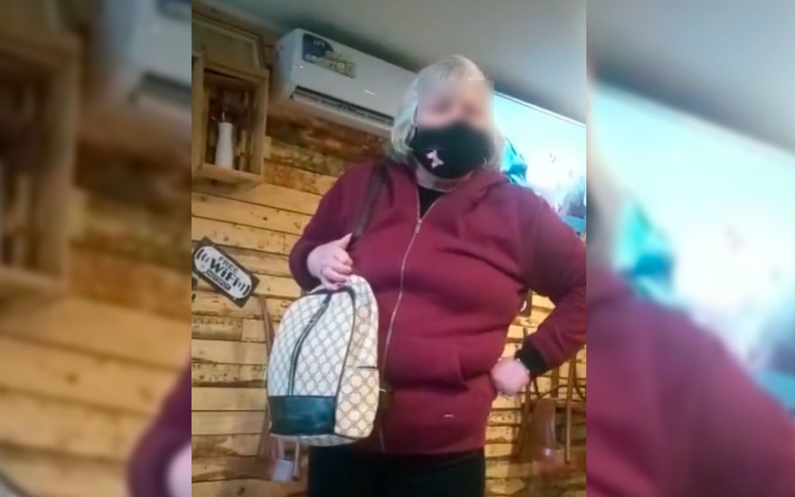 VIDEO. Denuncian a mujer por comentarios xenófobos en Colina