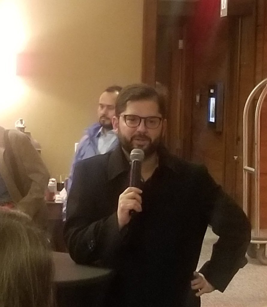 ¿Qué decía Boric?