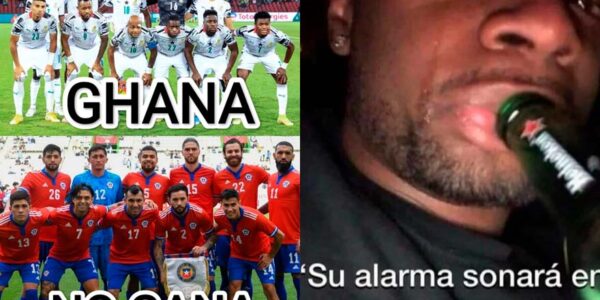 Los infaltables memes que dejó la caída de Chile ante Ghana