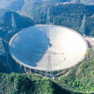 El FAST es el radiotelescopio de apertura más grande y sensible de mundo.