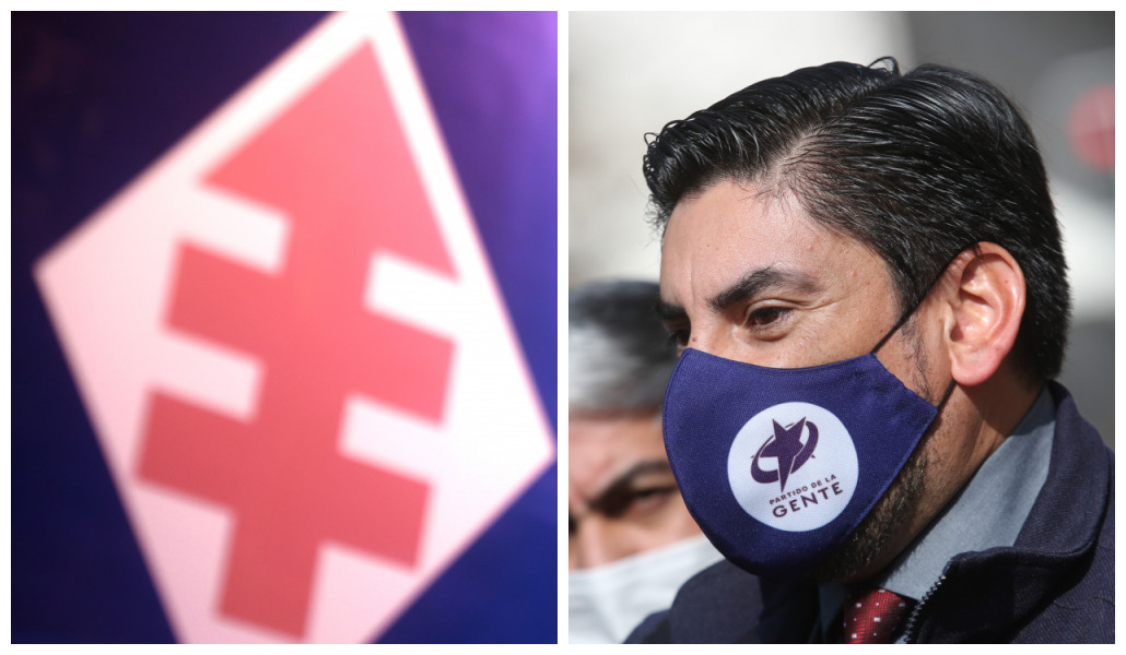 Logos del Partido Demócrata Cristiano y del Partido de la Gente