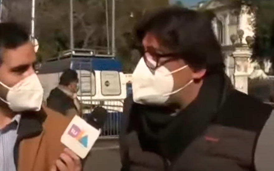 VIDEO. Jadue se agarró con reportero matinal por la nueva Constitución