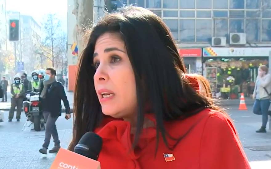 Llueven en críticas a Pollyana Rivera por fake news sobre Carabineros