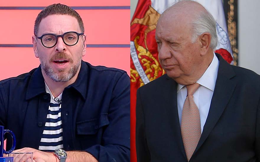 José Antonio Neme le prestó ropa a Ricardo Lagos con fuerte respaldo