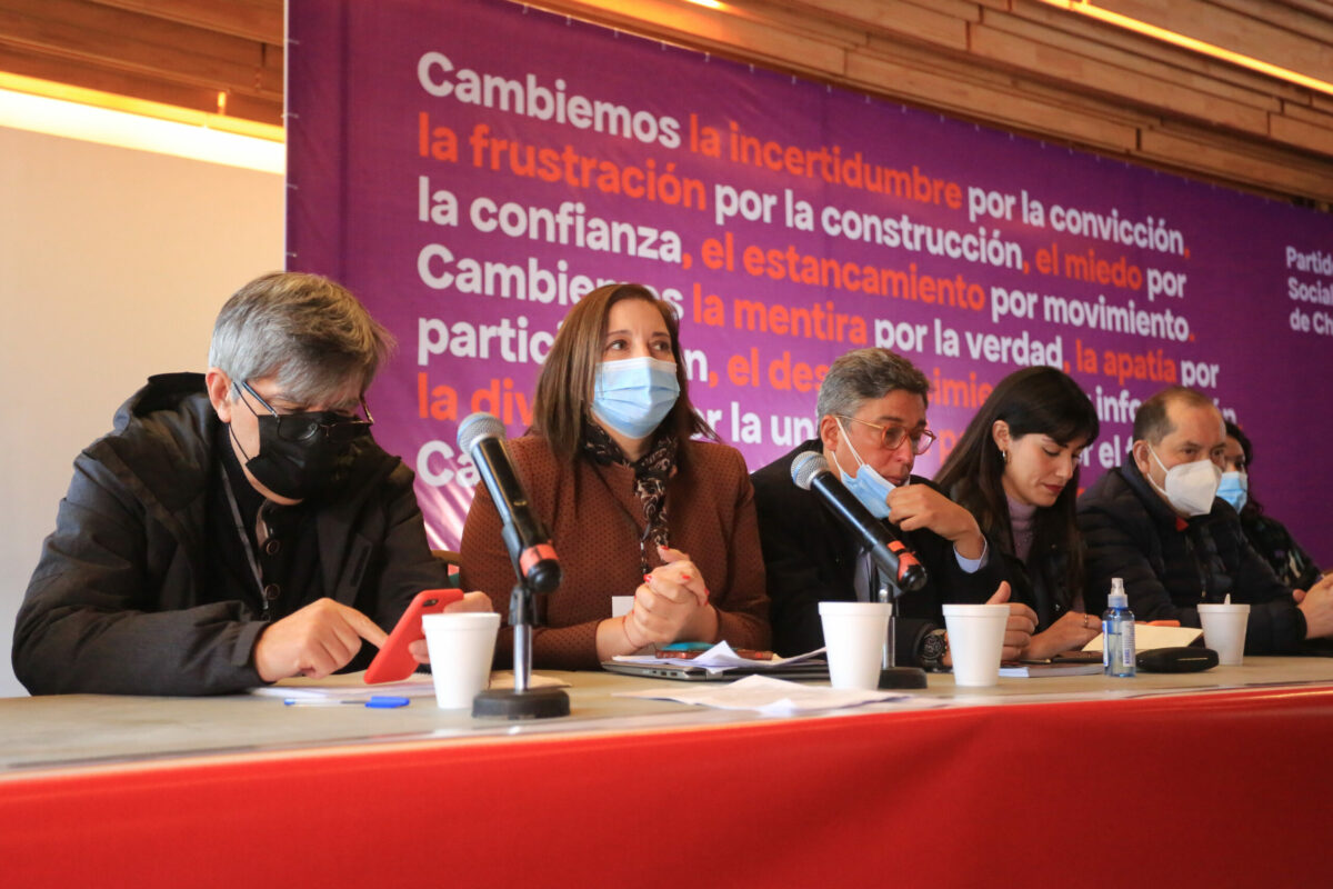 Mesa directiva del PS