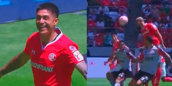 VIDEO. El gol de Valber Huerta que le dio la victoria al Toluca en México