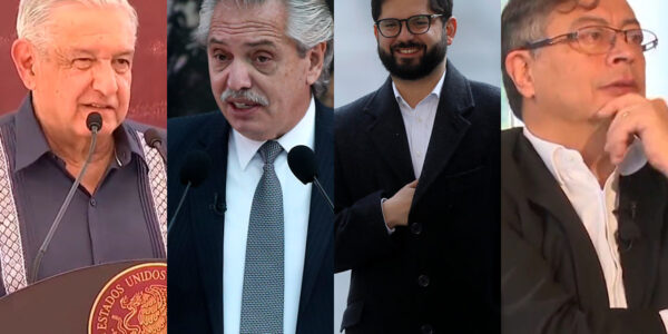 Con Boric: el mensaje de cuatro presidentes defendiendo a Pablo Iglesias