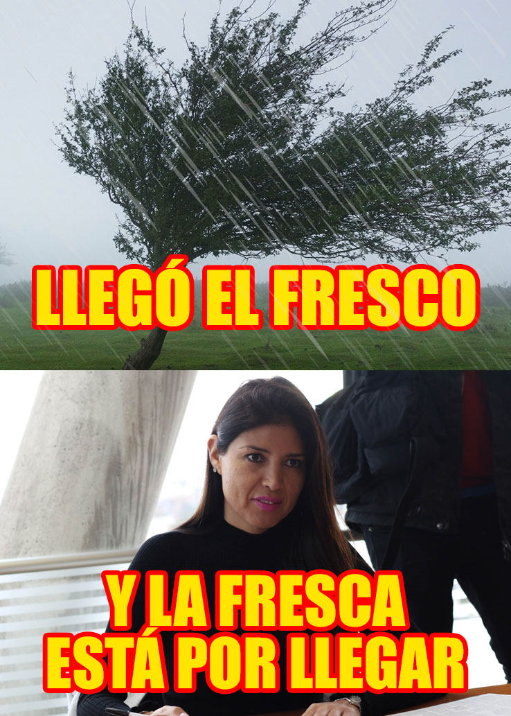 HUMOR. Simplemente un meme sobre las lluvias y Karen Rojo