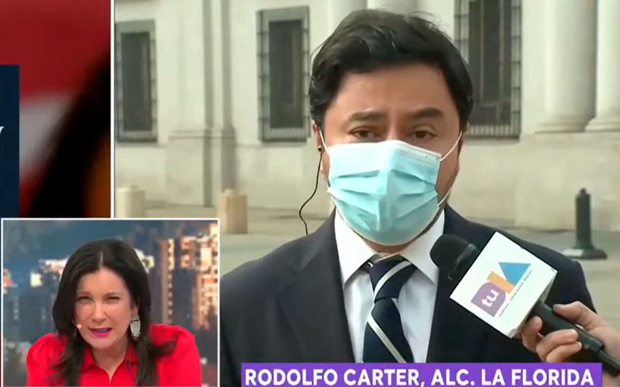 VIDEO. Rodolfo Carter acusó a Boric de golpista y Mirna Schindler lo frenó