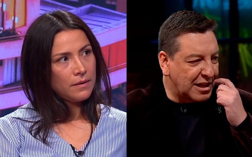 VIDEO. JC Rodríguez tiró una talla sobre Loreto Aravena y Canal 13