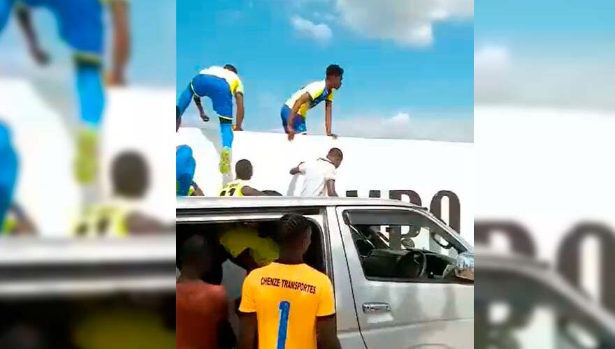 VIDEO. Equipo de fútbol saltó muro para evitar "magia negra"
