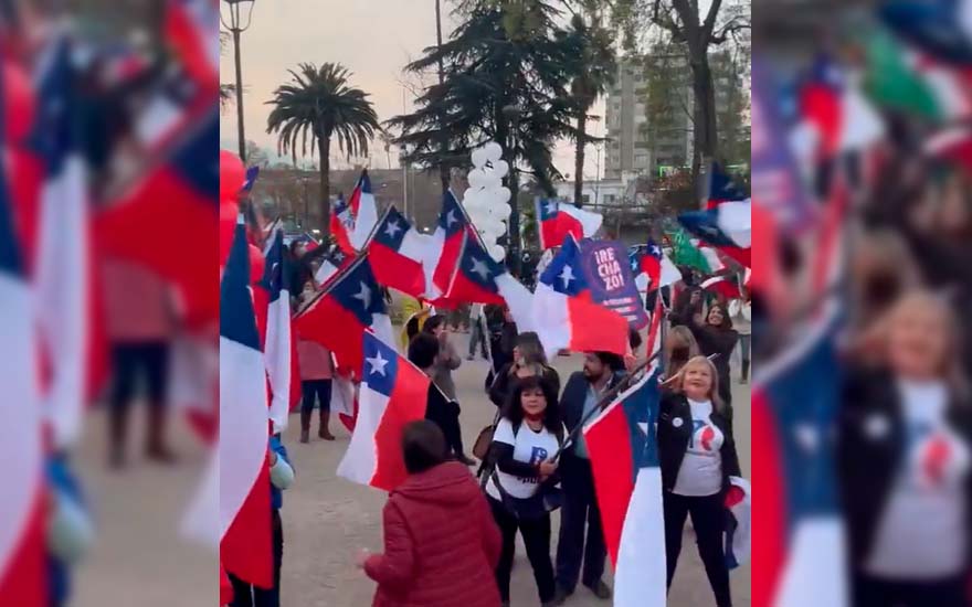VIDEO. Grupo del Rechazo destacó a Gonzalo de la Carrera