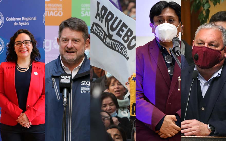 13 gobernadores regionales entregaron su apoyo al Apruebo