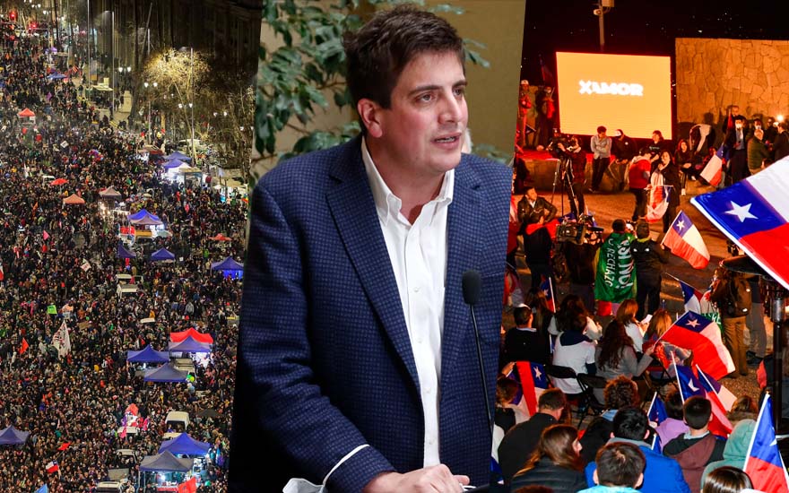 Diego Schalper relacionó cierre del Apruebo con el Festival de Viña