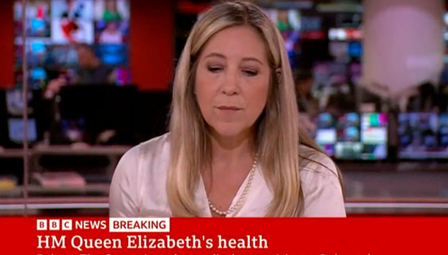 La interrupción de la BBC por la salud de la Reina Isabel