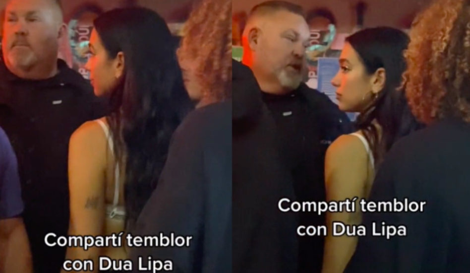 VIDEO. Así vivió Dua Lipa fuerte sismo que se sintió en México