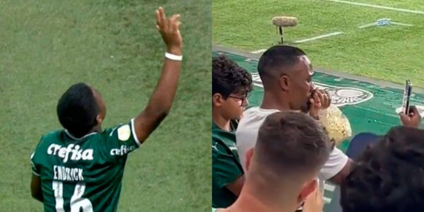 VIDEO. La emoción de un padre por debut de su hijo en Palmeiras