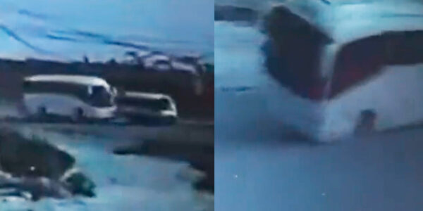 VIDEO. El registro clave del accidente de bus en Punta Cana