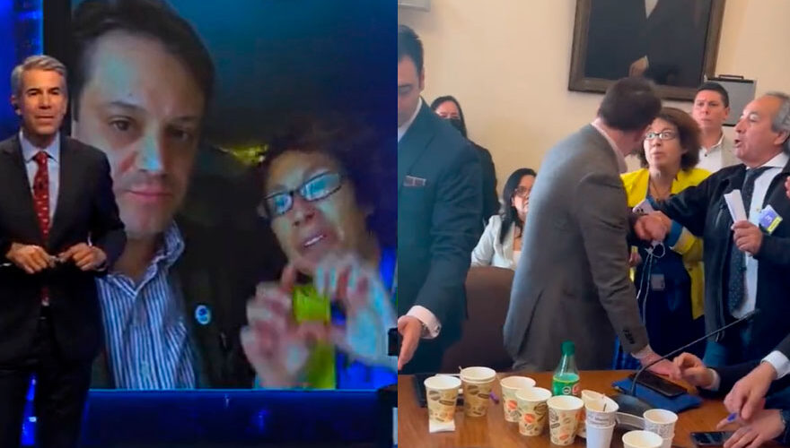 VIDEO. Jefa de gabinete apoyó a Gaspar Rivas tras gritos