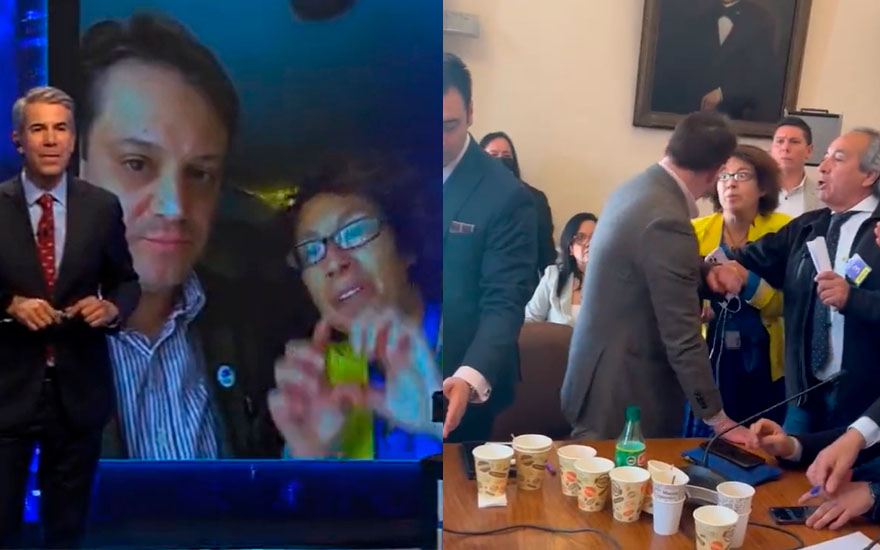 VIDEO. Jefa de gabinete apoyó a Gaspar Rivas tras gritos