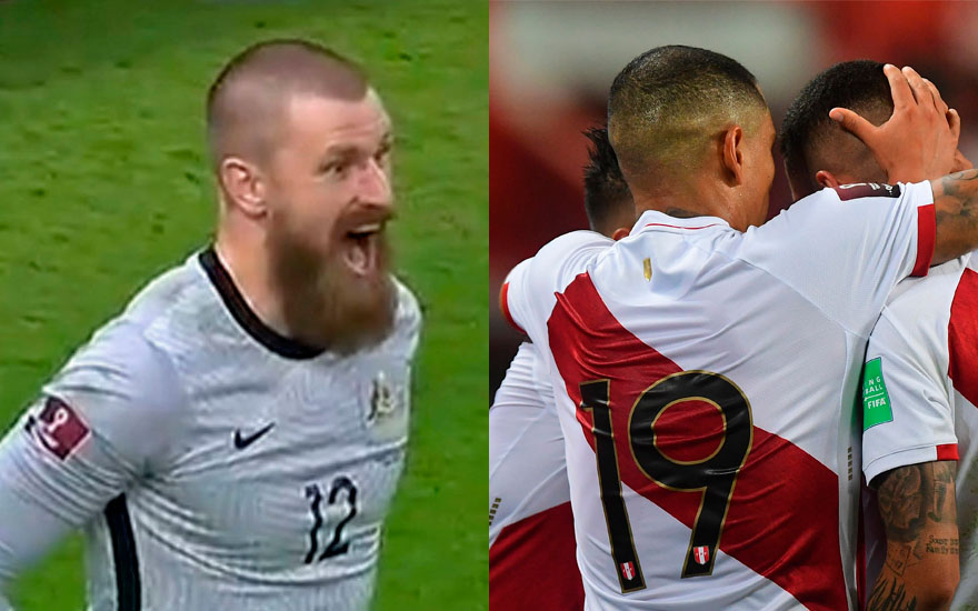 FOTO. El picante mensaje de Redmayne a hincha peruano