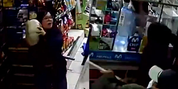 VIDEO. Mujer se defendió de robo en Coronel con un zapallo