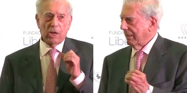 VIDEO. El comentado lapsus de Mario Vargas Llosa con nombre