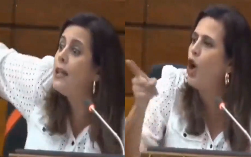 VIDEO. Diputada usó "Te felicito" de Shakira en pleno Congreso