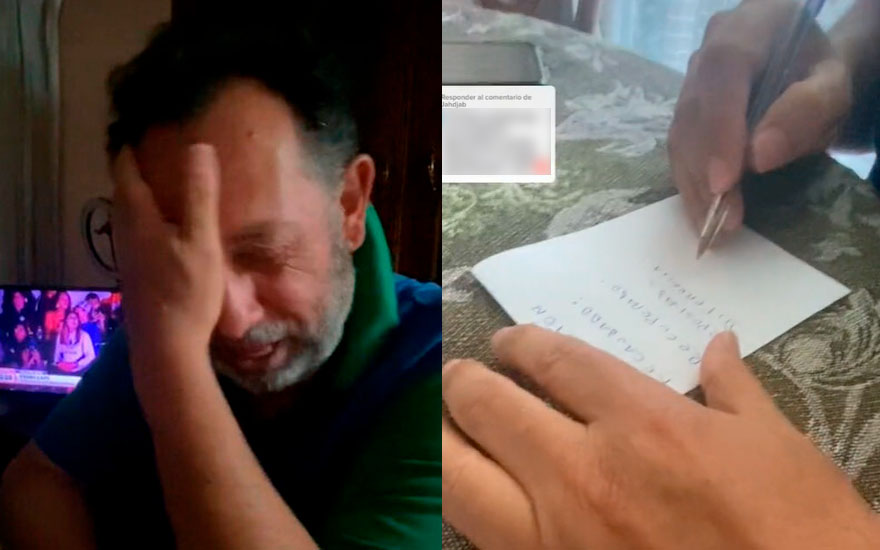 VIDEO. Hombre que donó 200 lucas a la Teletón lo recuperó