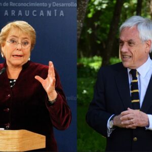 Archivo / Presidentes Bachelet y Piñera visitan La Araucanía