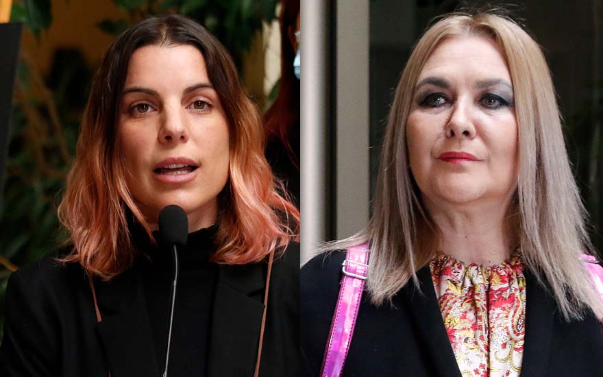 La parada de carros de Maite Orsini a Pamela Jiles por proyecto