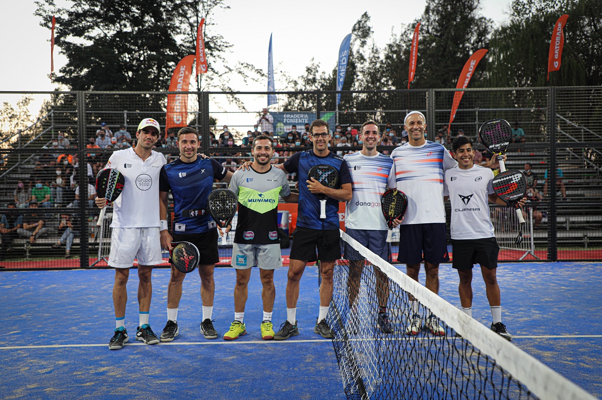 Los mejores jugadores de pádel del mundo visitarán Chile