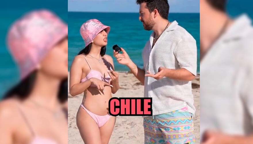 VIDEO. Mujer se viraliza por poner a Chile como continente