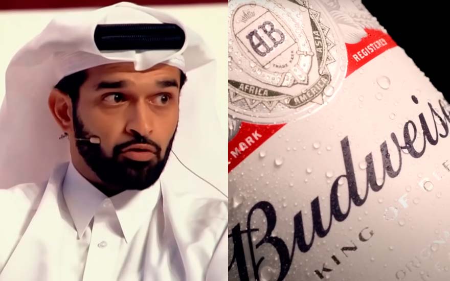 La reacción de Budweiser tras prohibición de alcohol en Qatar