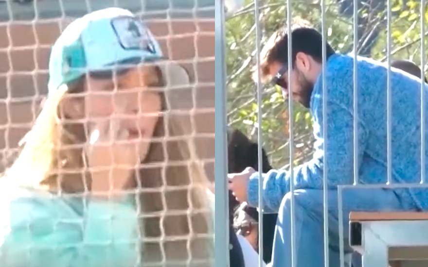 VIDEO. ¿Shakira le levantó el dedo de al medio a Piqué?