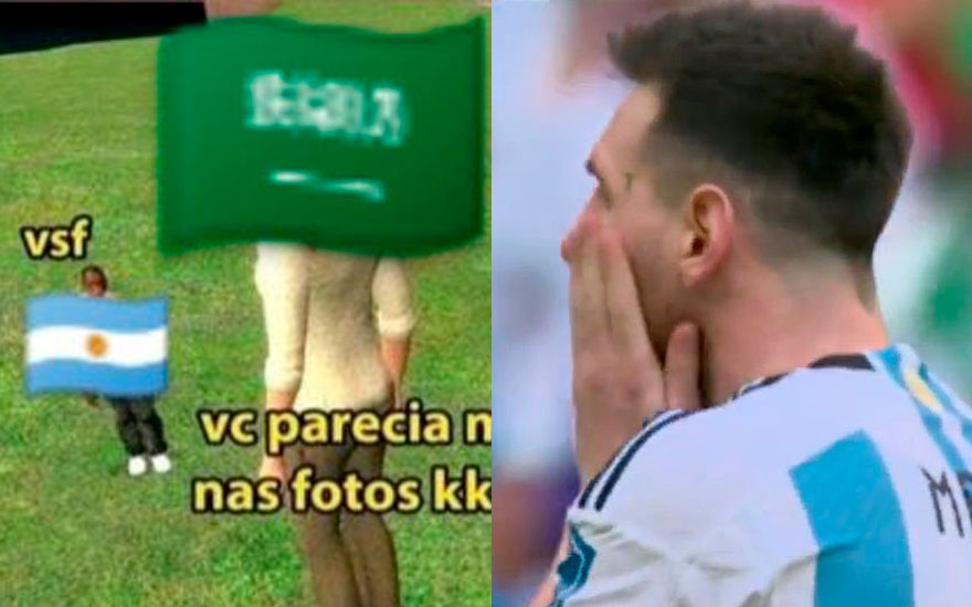 Los memes de la derrota de Argentina ante Arabia Saudita