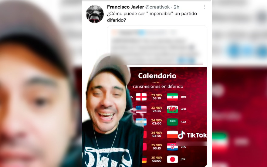 VIDEO. Trollean a canal chileno por hora de partidos en diferido