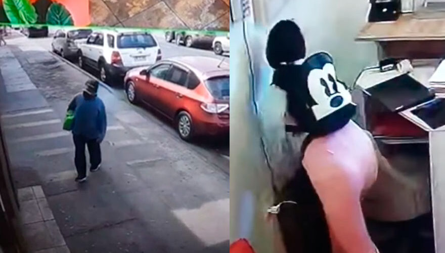 VIDEO. Padre devolvió objetos que robó su hija a local en Arica