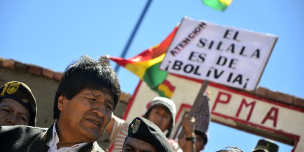 El conflicto diplomático por las aguas del Silala comenzó cuando el ex presidente Morales amenazó con demandar a Chile por el uso del afluente.