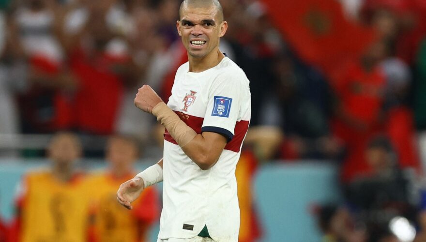 Pepe, defensa de Portugal, disparó contra Argentina