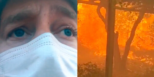 VIDEO. El crudo relato de testigo de incendio en Melipilla