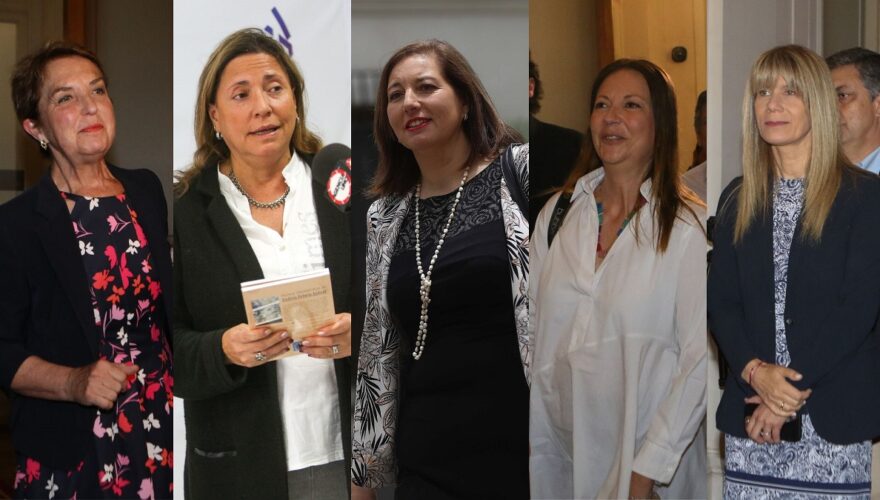 Mujeres políticas que negociaron el Acuerdo por Chile