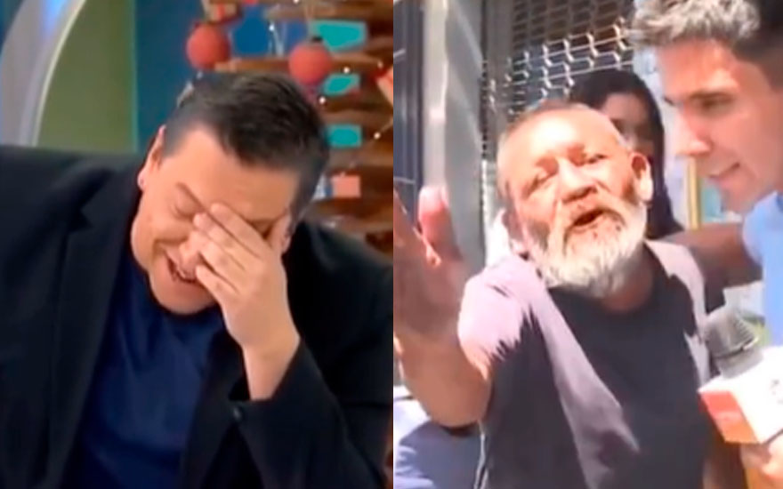 VIDEO. El bizarro saludo que le dejaron a JC Rodríguez en vivo