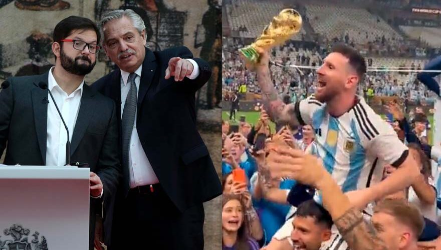 El mensaje de Alberto Fernández a Boric por Mundial de Argentina